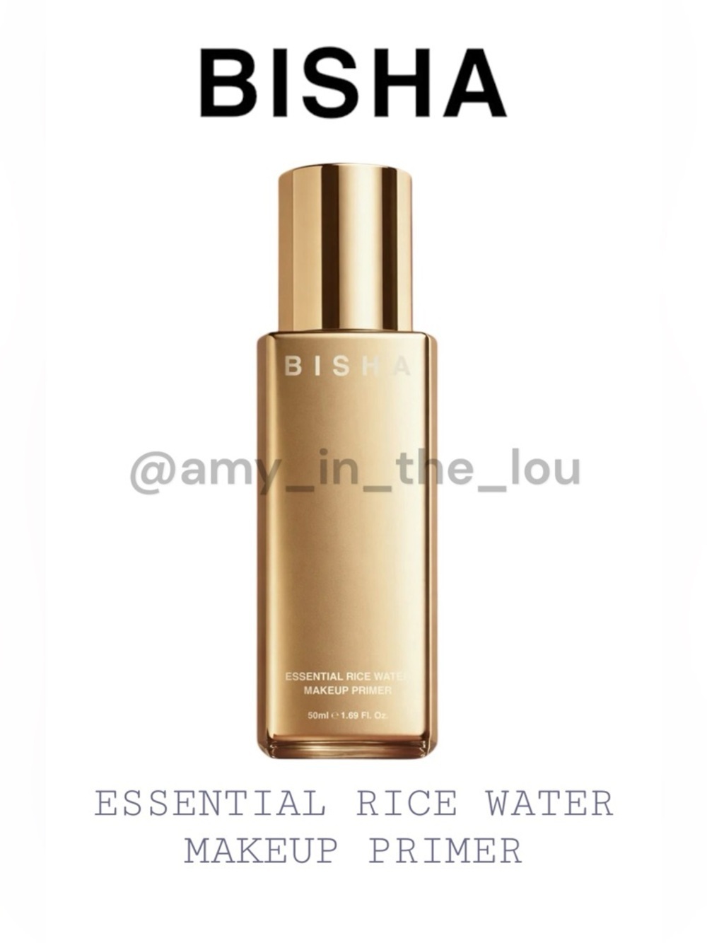 Bisha Essential Rice Water Makeup Primer